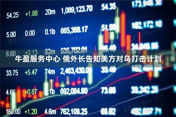 牛盈服务中心 俄外长告知美方对乌打击计划